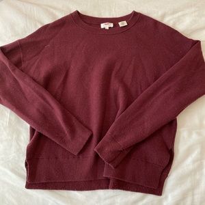 Levi’s burgundy sweater